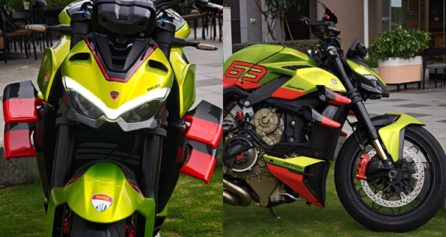 'Hàng hiếm' Ducati Streetfighter V4 Lamborghini lên sàn xe cũ với giá gần 2 tỷ đồng